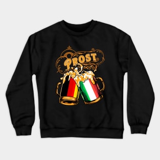 Oktoberfest Wiesn Prost Deutschland - Italy Crewneck Sweatshirt